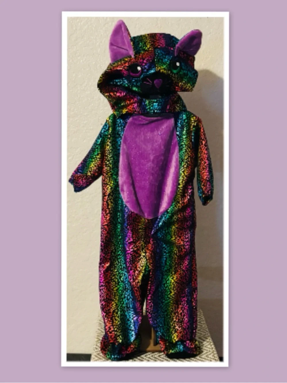 Spirit Halloween Rainbow Cat Infant Costume ~ Size 3-6 Months